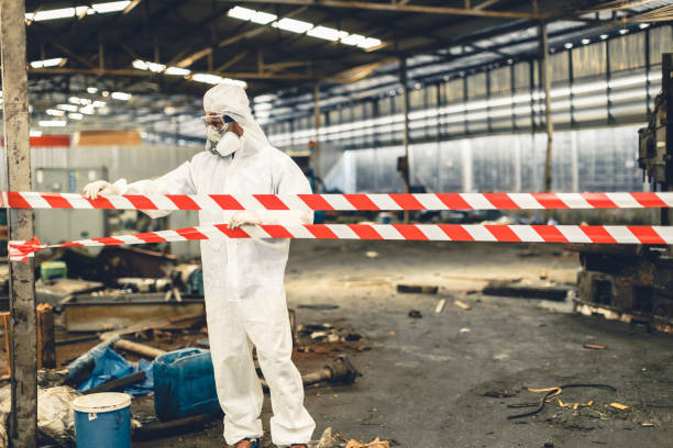 Professional Biohazard technician working in Sheboygan, WI